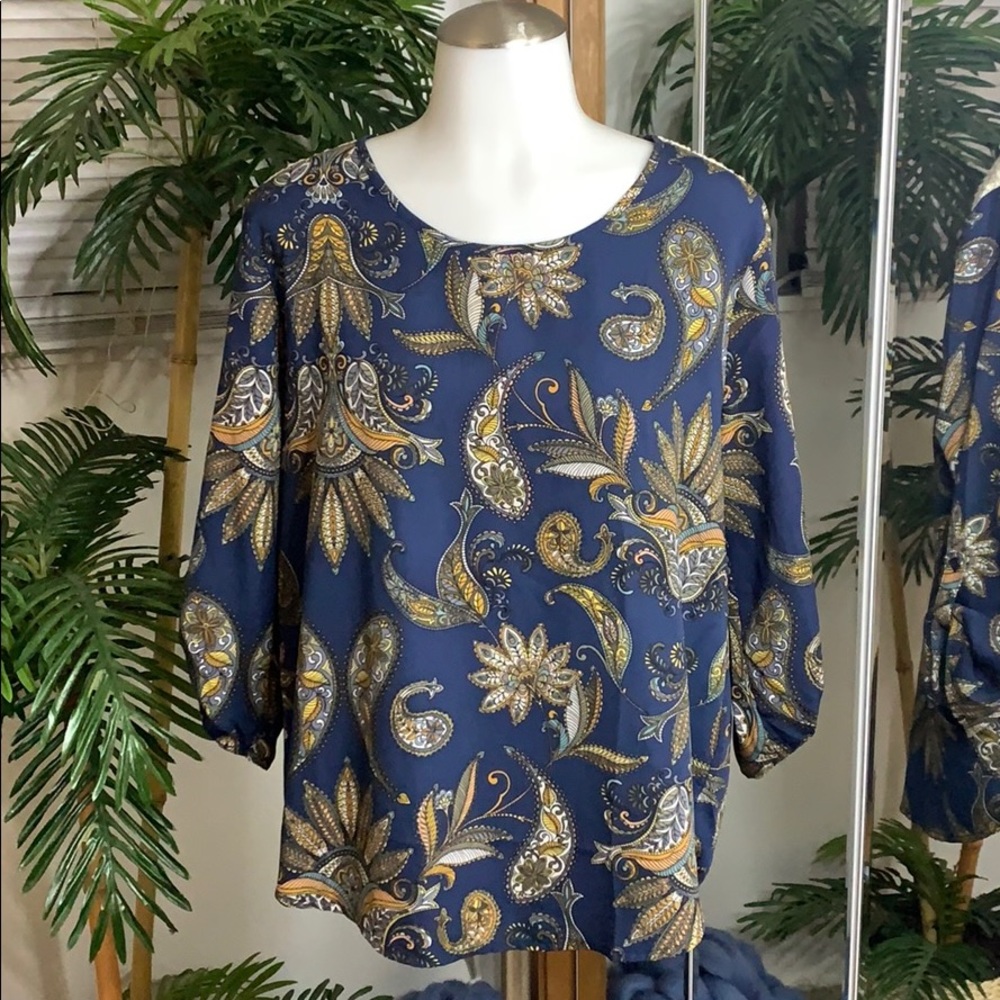 Paisley blouse